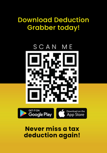 QR scan deduction grabber Deduction grabber