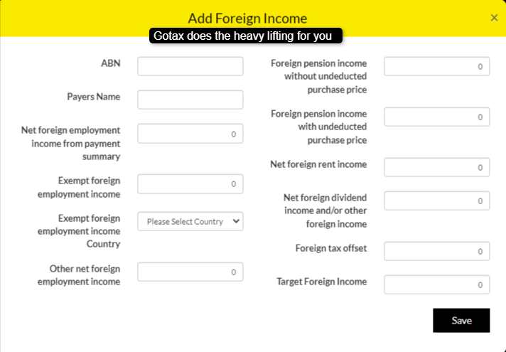 Foreing Income and my Tax