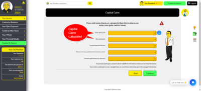 Capital Gains and Tax