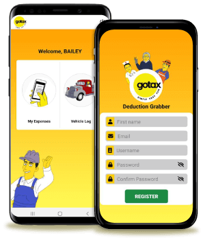 Log in to the Gotax Deduction Grabber App